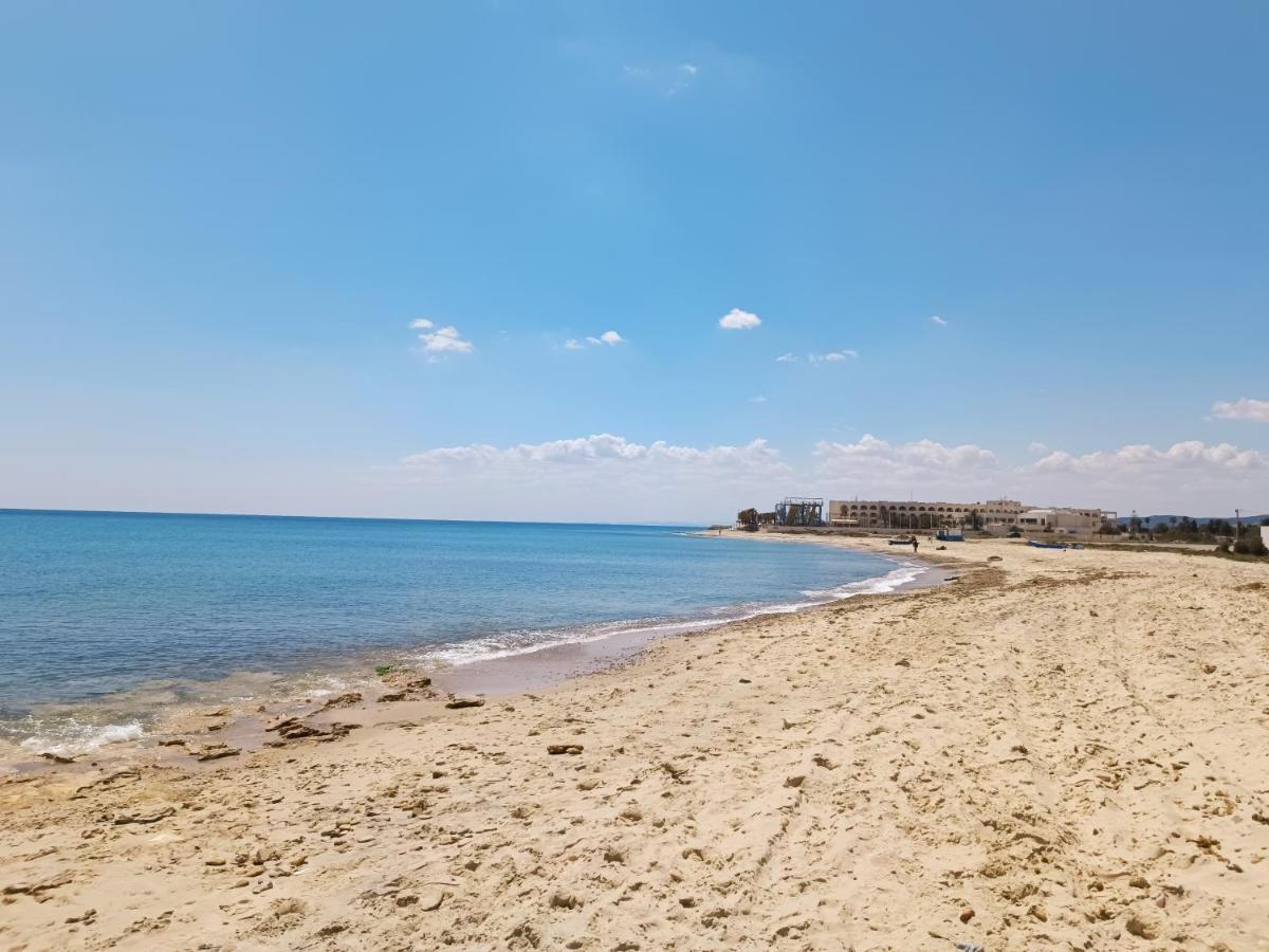 Superbe étage de villa vue sur mer Nabeul Esterno foto
