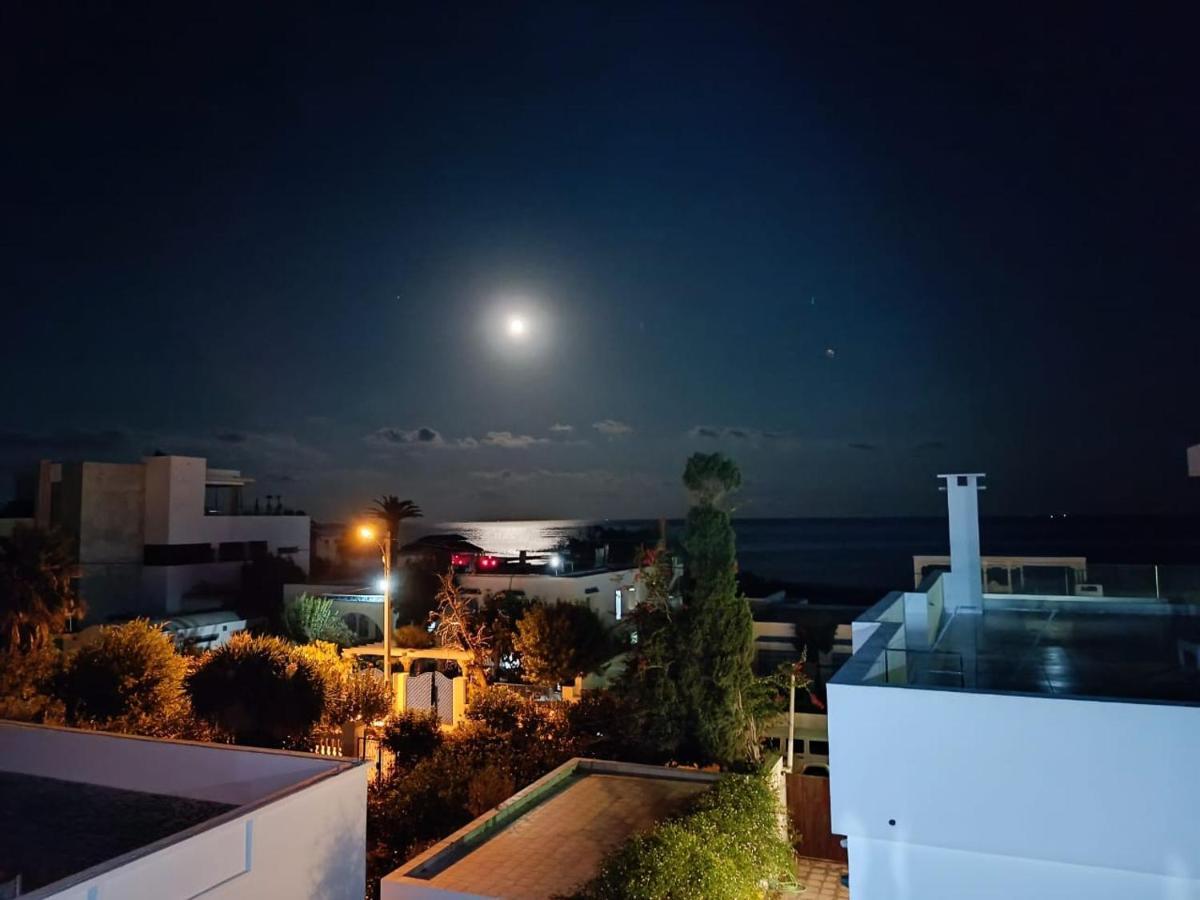 Superbe étage de villa vue sur mer Nabeul Esterno foto